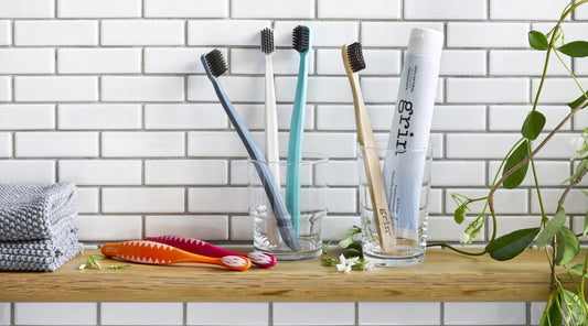 144 tonnes of plastic is a good reason to make the switch to an eco-friendly toothbrush-Grin Natural Products