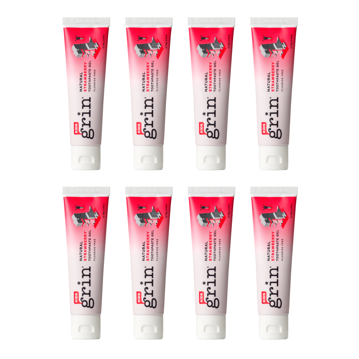 Kids Strawberry Natural Toothpaste 70g