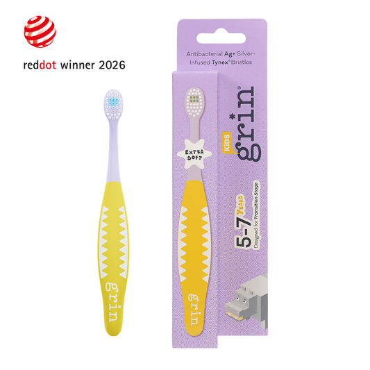 Grin Kids Power Smile Toothbrush 5-7 Years