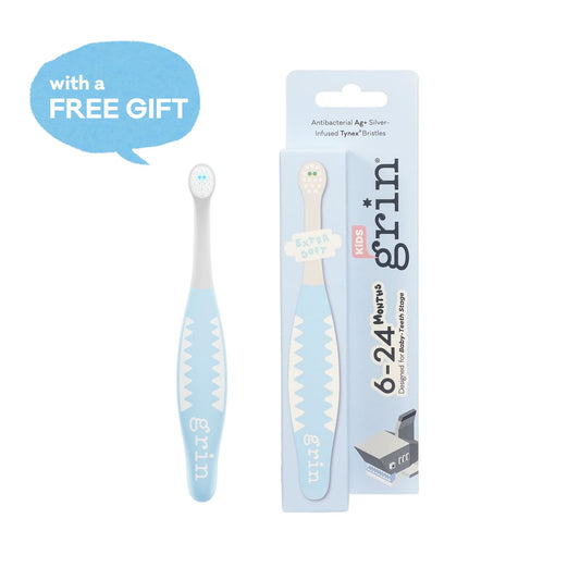 Grin Kids Milky Start Toothbrush for 6-24 Months