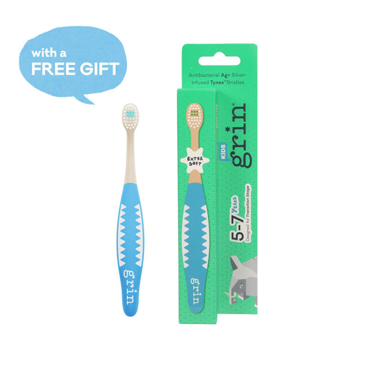 Grin Kids Power Smile Toothbrush 5-7 Years