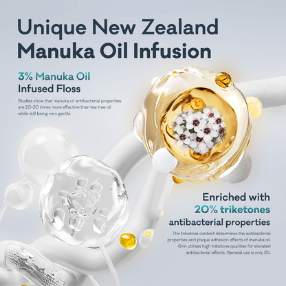 Ultra Smooth 100% Recycled Adults Floss Picks 40pk