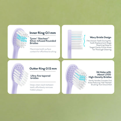 PRE-ORDER Grin Kids Power Smile Toothbrush 5-7 Years