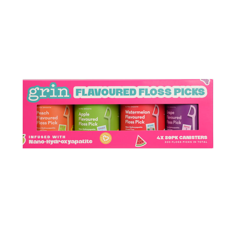 Grin Ultra Smooth N-HA Infused Floss Picks Bundle 15% OFF