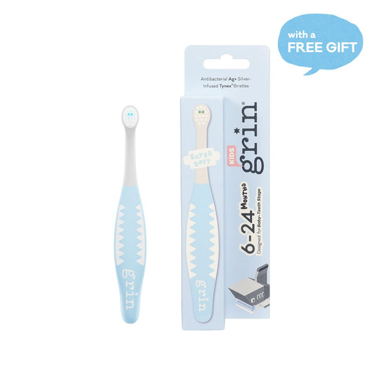 Grin Kids Milky Start Toothbrush for 6-24 Months