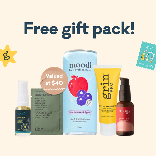 Free Gift: Grin's 10th Birthday Gift Pack