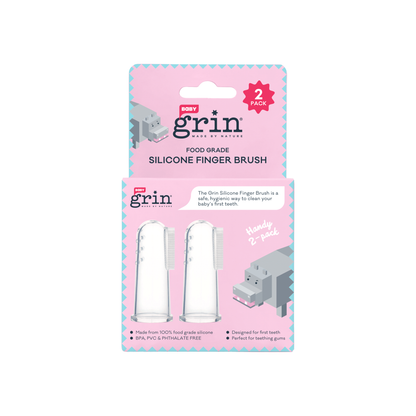 Baby Silicone Finger Brush 2pk