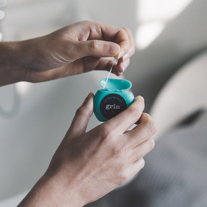 Travel Set Mint Waxed Dental Floss 4x20m