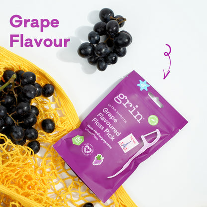 Ultra Smooth N-HA Infused Floss Picks 80pk Grape