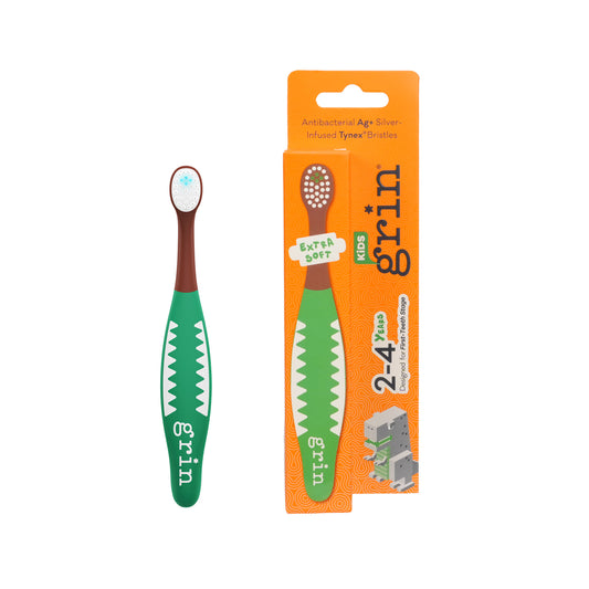 PRE-ORDER Grin Kids Brush Buddy Toothbrush for 2-4 Years