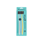 Grin 100% Recycled Toothbrush 4pk Summer Beach (Soft)