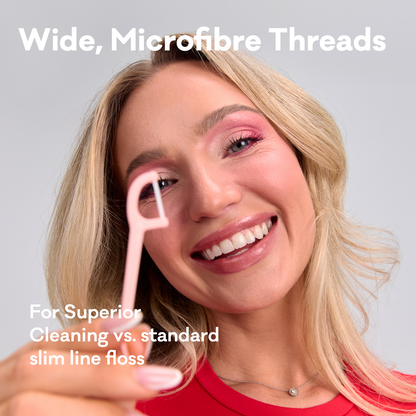 Ultra Smooth N-HA Infused Floss Picks 80pk Watermelon