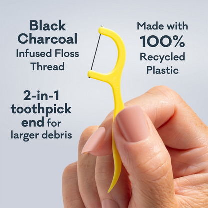 Ultra Clean Adults 100% Recycled Floss Picks 40pk