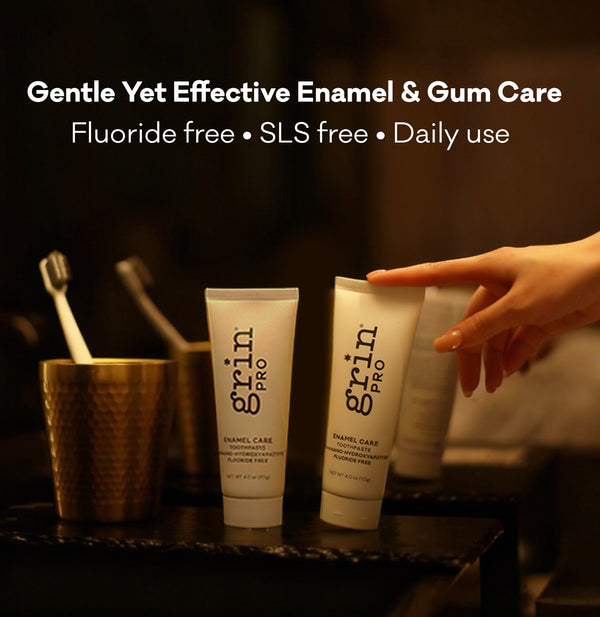 Enamel Care Toothpaste + Nano – Hydroxyapatite 113g – Grin Natural Products