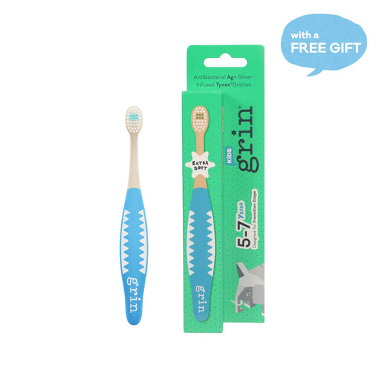 Grin Kids Power Smile Toothbrush 5-7 Years