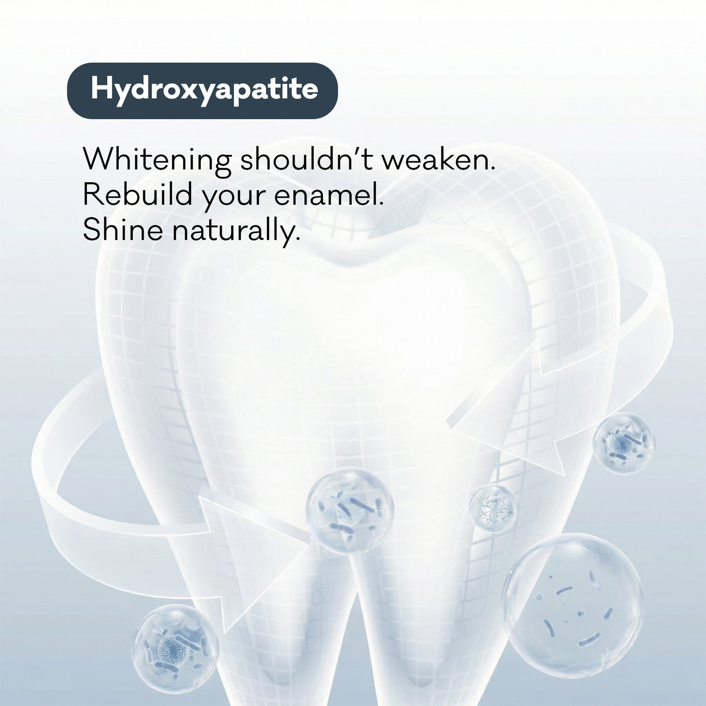 Microbiome Care Toothpaste + Micro-Hydroxyapatite and Postbiotics 113g
