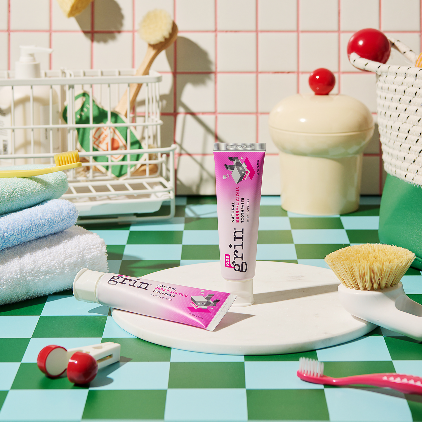 Kids Berry-licious with Fluoride Natural Toothpaste 70g