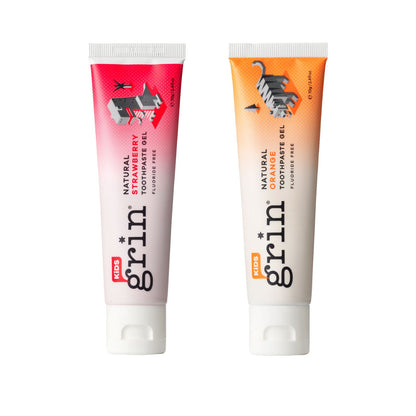 Kids Fluoride-Free Toothpaste Twin Pack