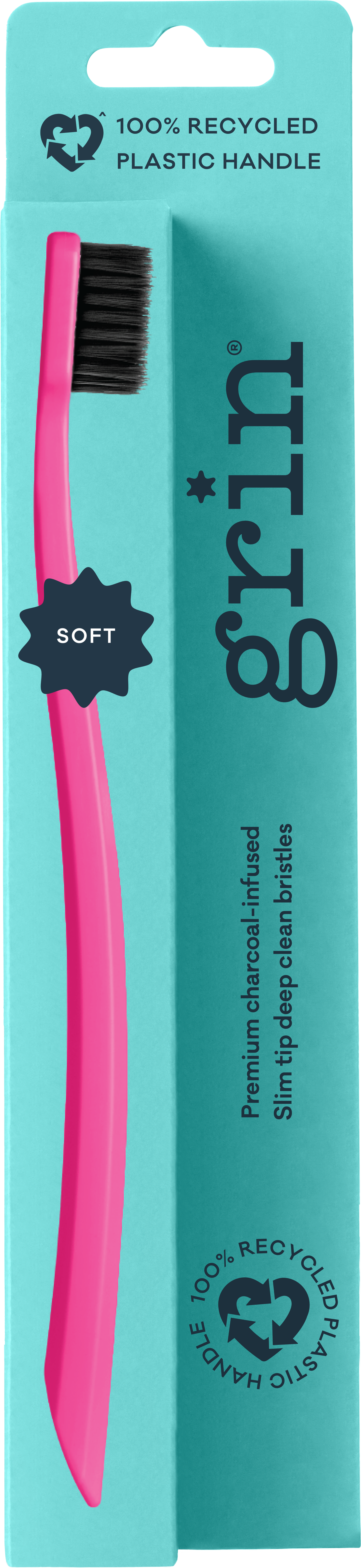 Grin 100% Recycled Toothbrush Bundle