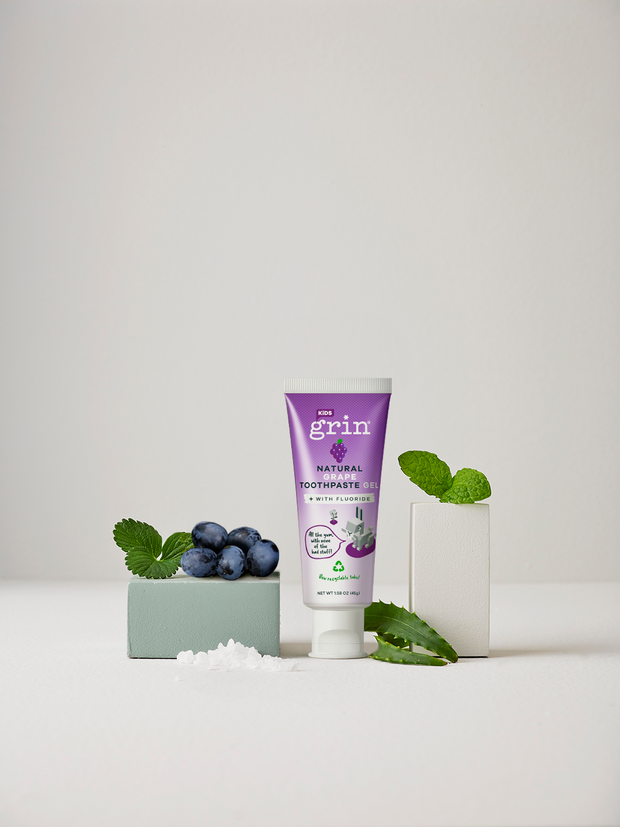 Kids Grape with Fluoride Natural Toothpaste 45g
