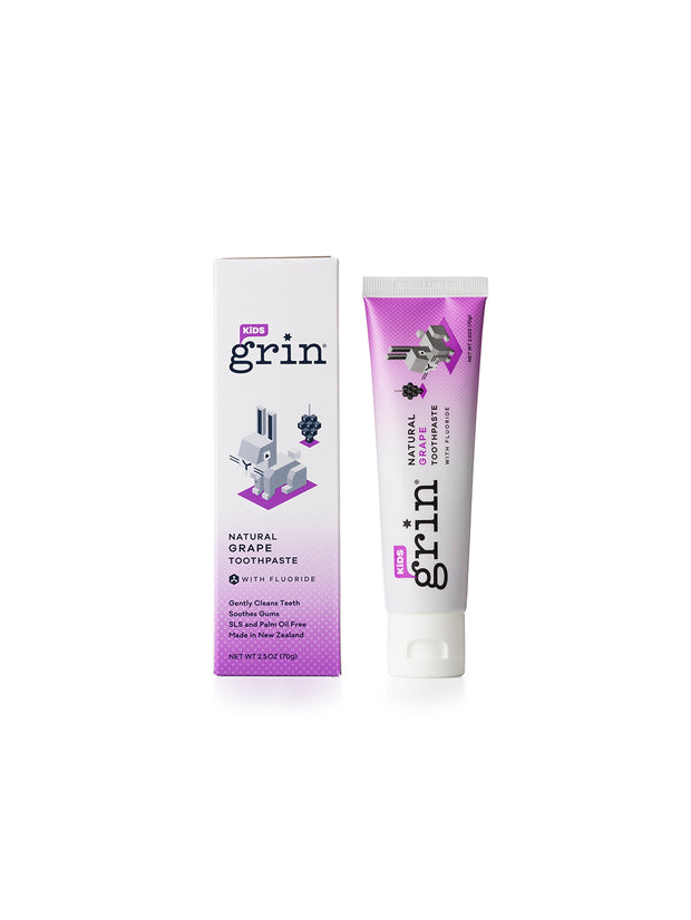 Kids Grape with Fluoride Natural Toothpaste 70g