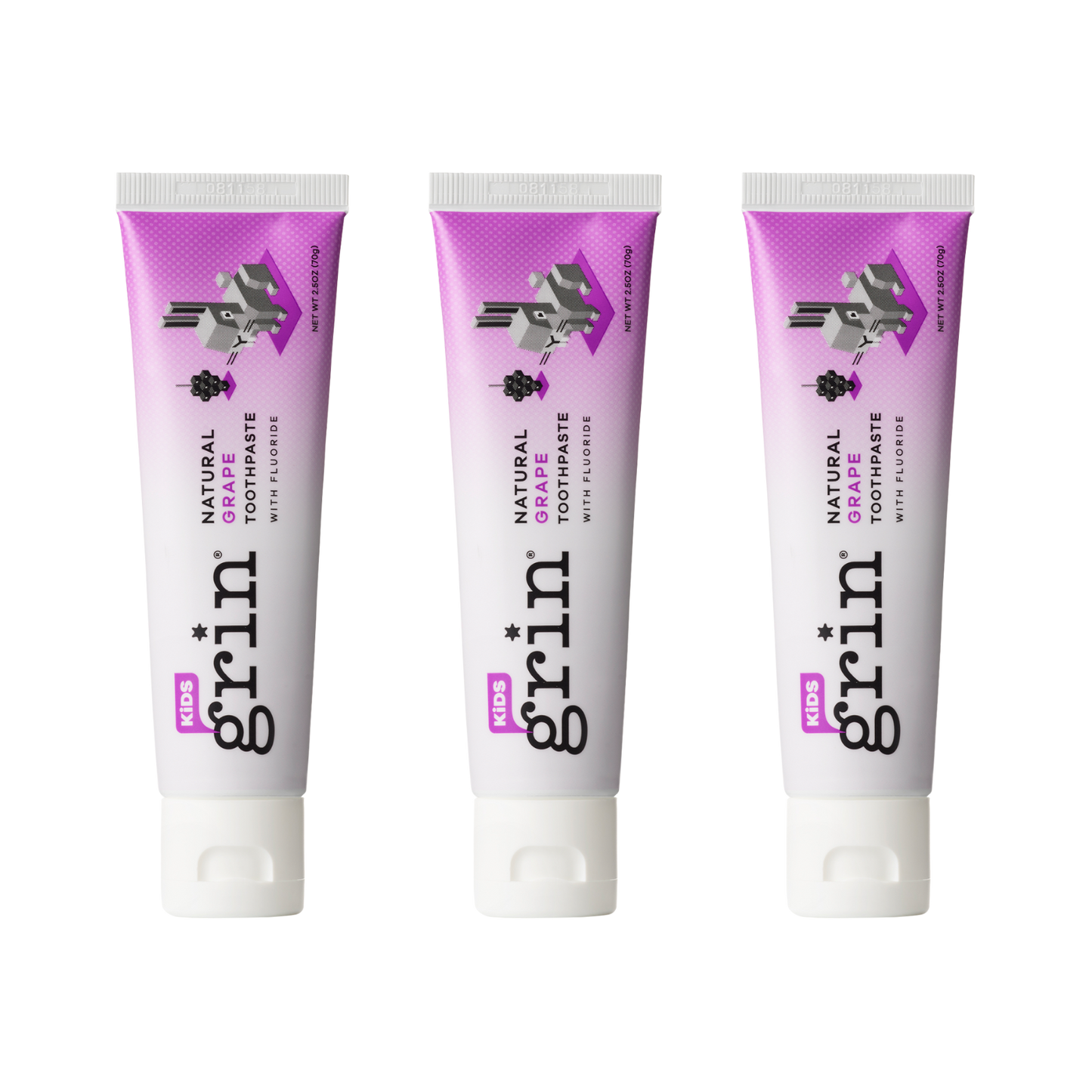 Kids Berry-licious with Fluoride Natural Toothpaste 70g