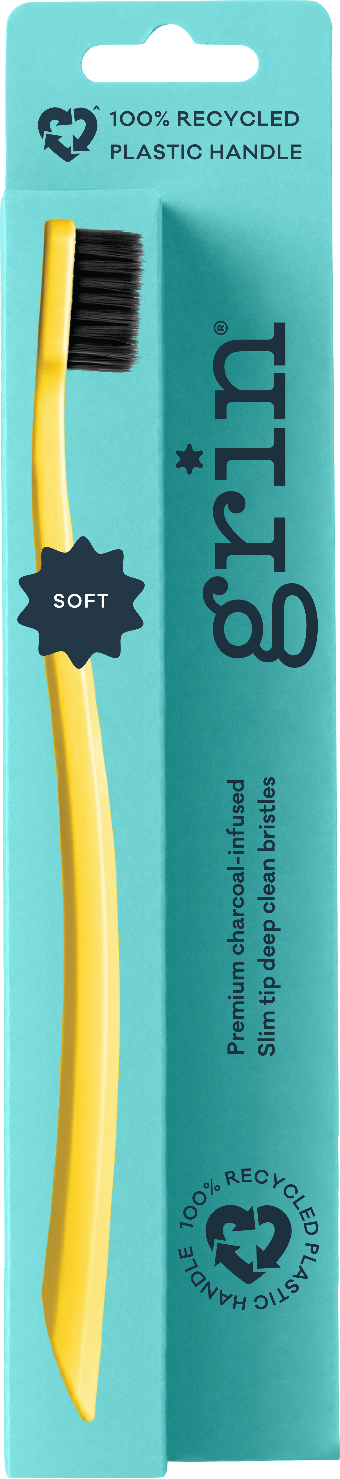 Grin 100% Recycled Toothbrush Bundle
