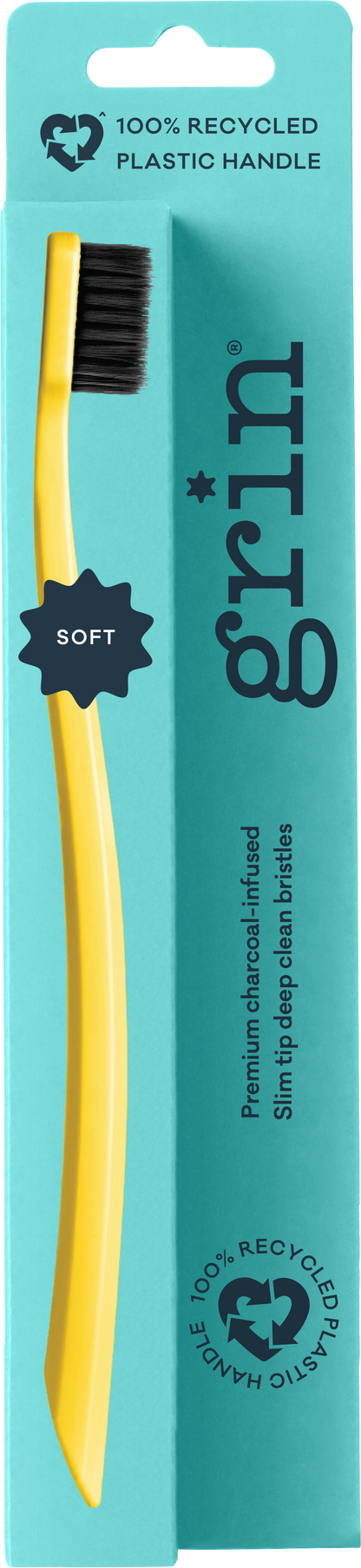 Grin 100% Recycled Toothbrush Bundle