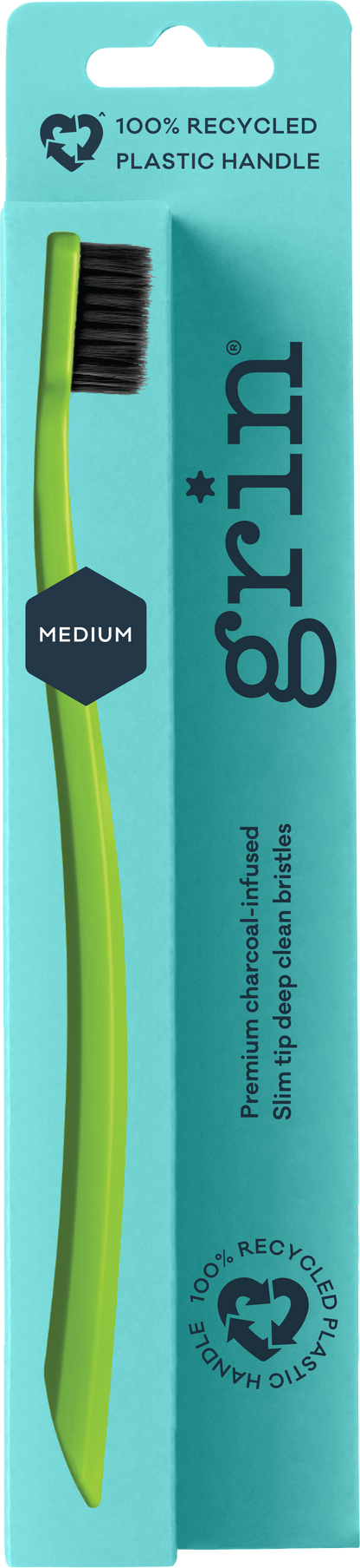 Grin 100% Recycled Toothbrush Bundle