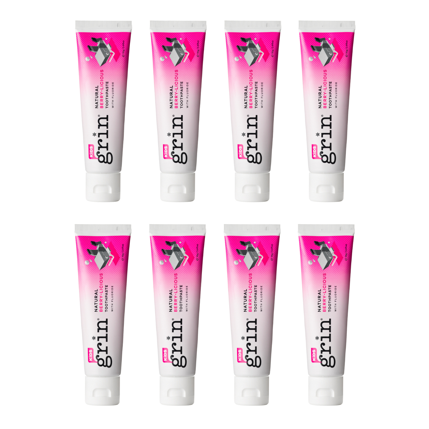 Kids Berry-licious with Fluoride Natural Toothpaste 70g