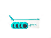 Travel Set Mint Waxed Dental Floss 4x20m