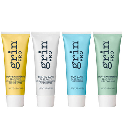 Grin Pro 4 Toothpaste Bundle