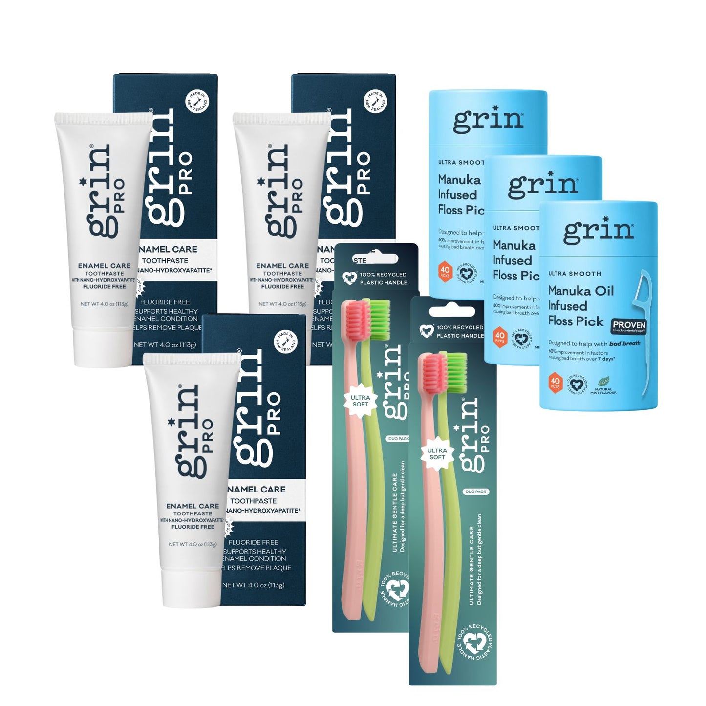 Enamel Care Family Bundle