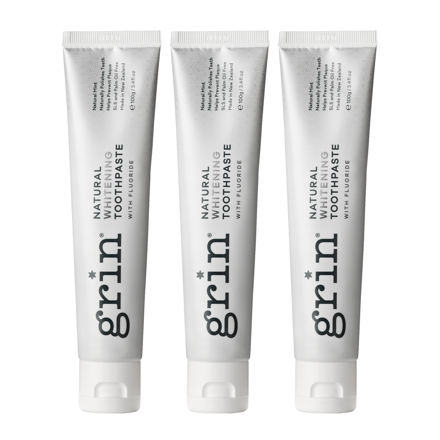 Whitening with Fluoride Natural Toothpaste 100g
