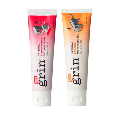 Kids Fluoride-Free Toothpaste Twin Pack