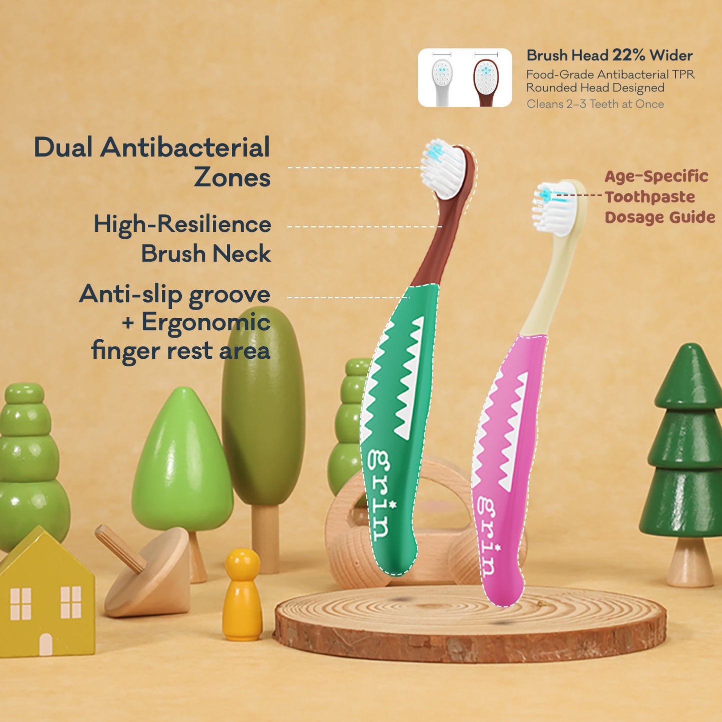 Grin Kids Daily Brushing Bundle