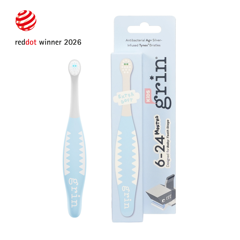 Grin Kids Milky Start Toothbrush for 6-24 Months