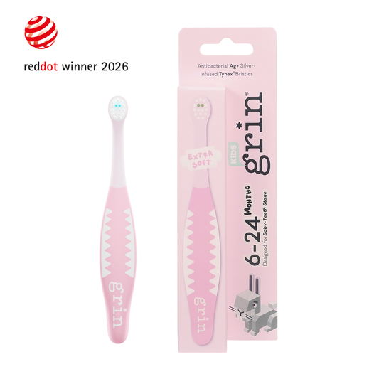 Grin Kids Milky Start Toothbrush for 6-24 Months
