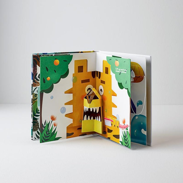 Grin Kids Brushing Pop Up Book - Grin Natural Products